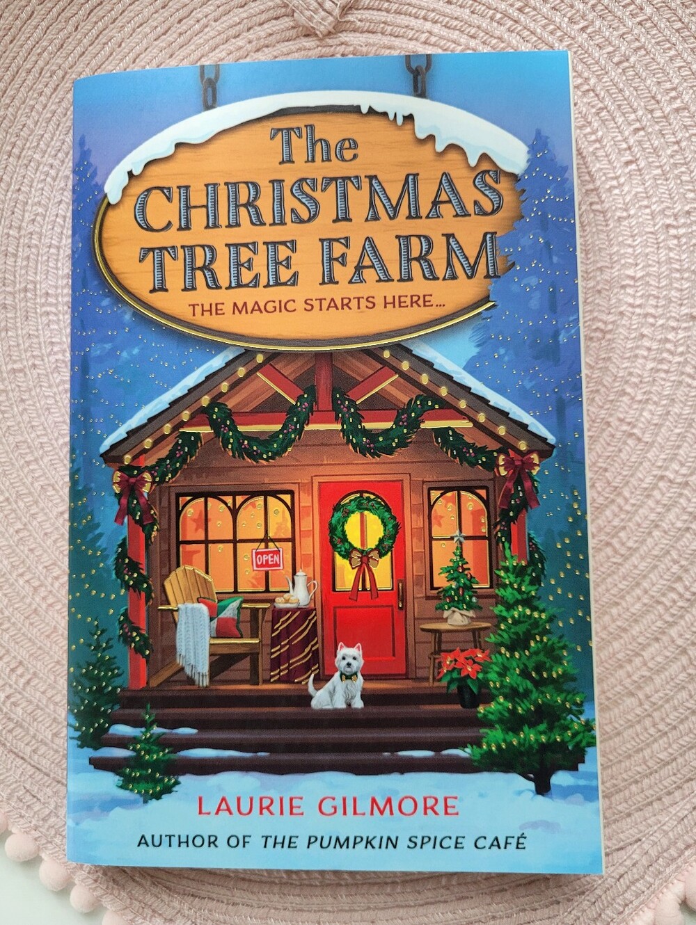 - The Christmas Tree Farm (Blue Holiday Cover) Brand New, Never Read